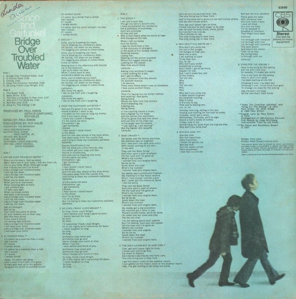 Simon And Garfunkel ~ Bridge Over Troubled Water (Vinyl) - Djungel & Jazz