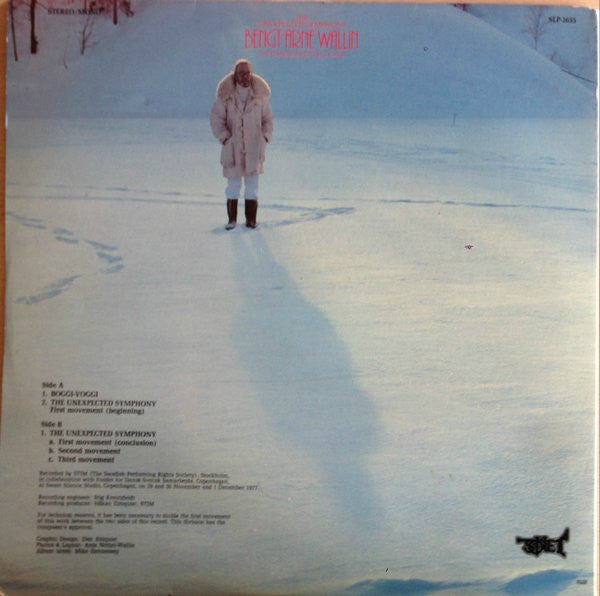 Bengt-Arne Wallin / The Danish Radio Big Band ~ The Unexpected Symphony (Vinyl) - Djungel & Jazz