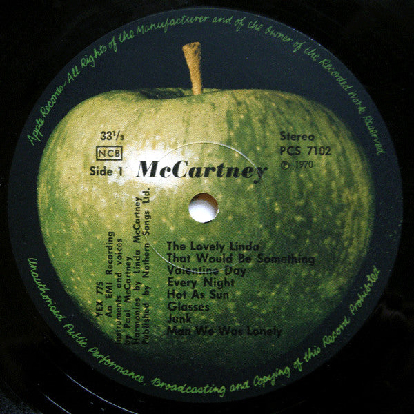 McCartney ~ McCartney (Vinyl) - Djungel & Jazz