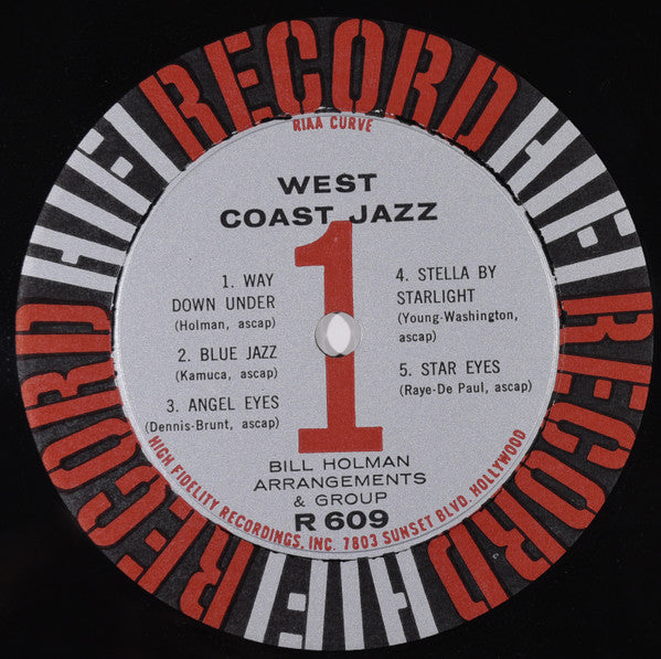 Bill Holman ~ West Coast Jazz In Hifi (Vinyl) - Djungel & Jazz