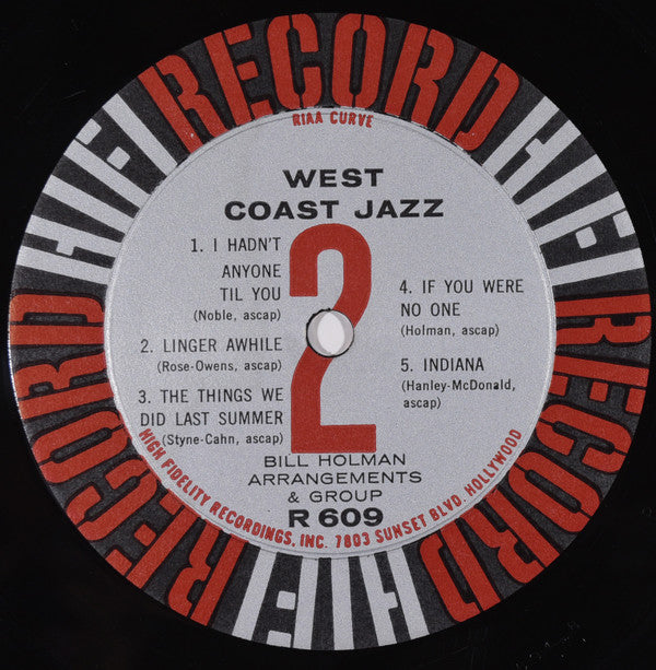 Bill Holman ~ West Coast Jazz In Hifi (Vinyl) - Djungel & Jazz