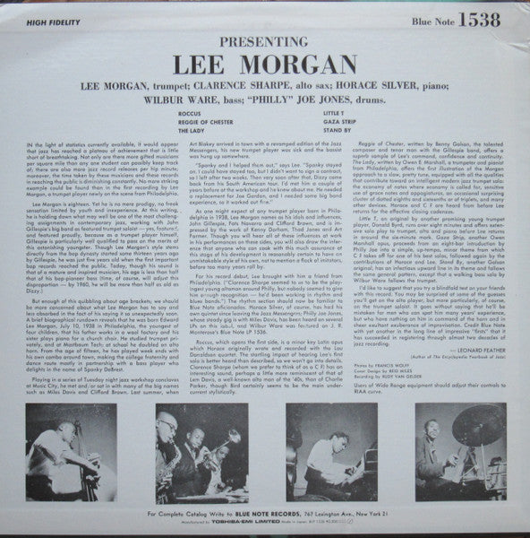 Lee Morgan ~ Indeed! (Vinyl) - Djungel & Jazz