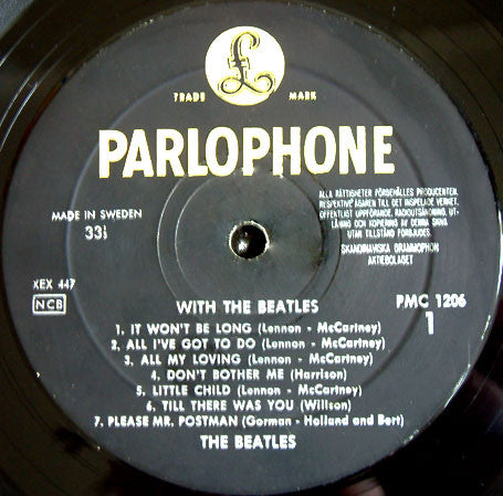 The Beatles ~ With The Beatles (Vinyl) - Djungel & Jazz