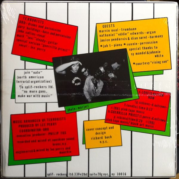 Terrorists (2) And Lee "Scratch" Perry* : Love Is Better Now (12")