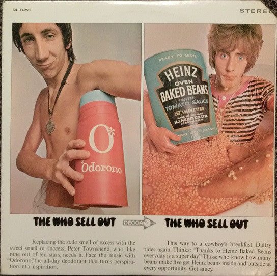 The Who : The Who Sell Out (LP, Album, RE, RP, Pin)