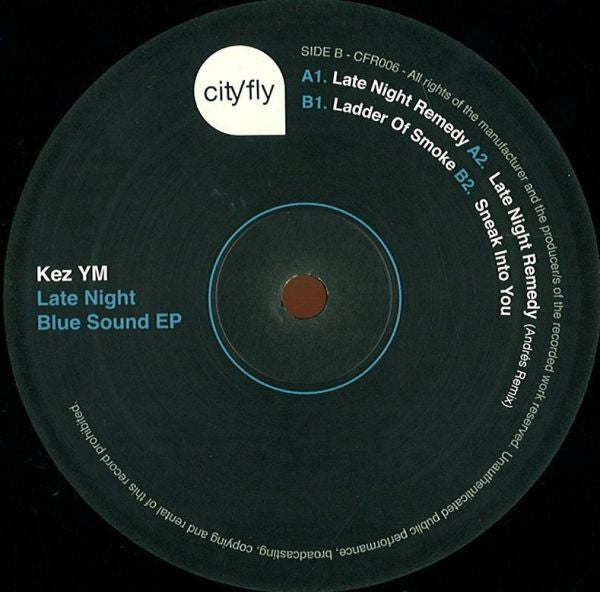 Kez YM : Late Night Blue Sound EP (12", EP)