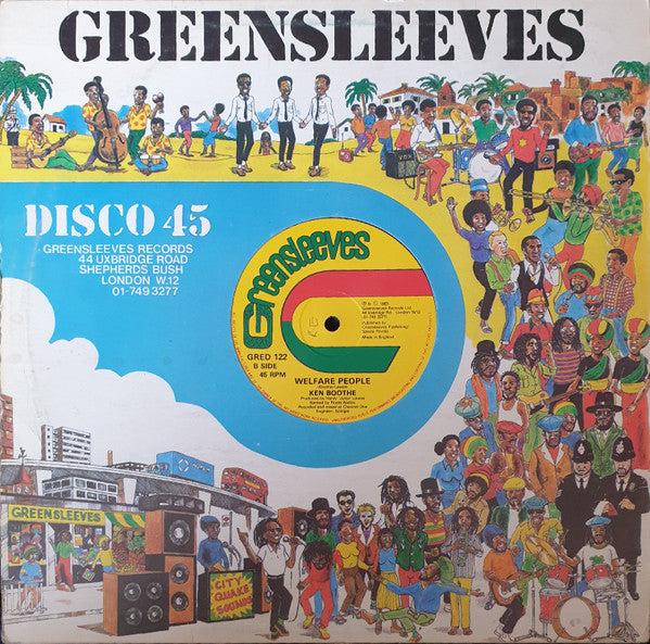 Ken Boothe : If I Had Known / Welfare People (12")