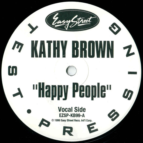 Kathy Brown : Happy People (12", TP)