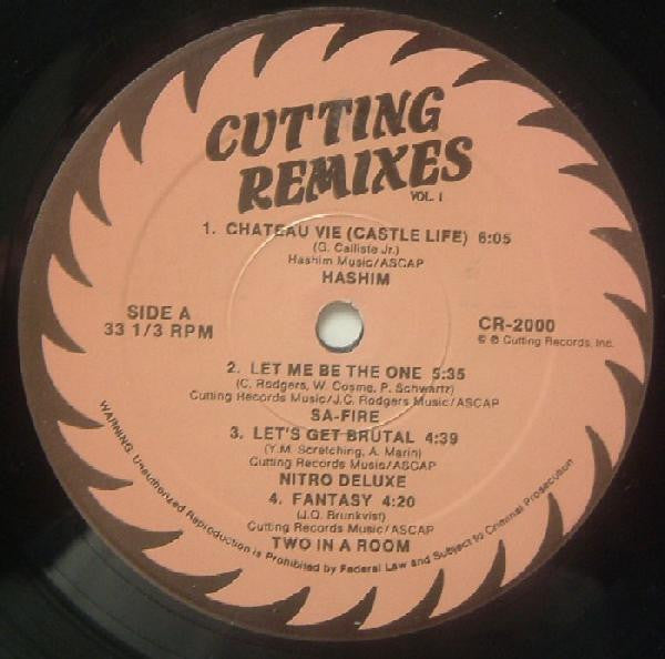 Various ~ Cutting Remixes (Vol. 1) (Vinyl) - Djungel & Jazz