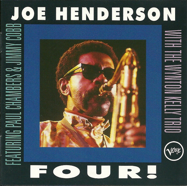 Joe Henderson With The Wynton Kelly Trio ~ Four! (Vinyl) - Djungel & Jazz