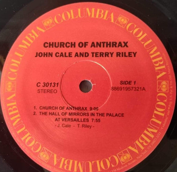 John Cale & Terry Riley ~ Church Of Anthrax (Vinyl) - Djungel & Jazz