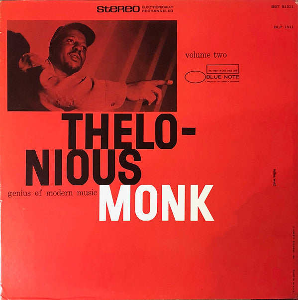 Thelonious Monk ~ Genius Of Modern Music Volume 2 (Vinyl) - Djungel & Jazz