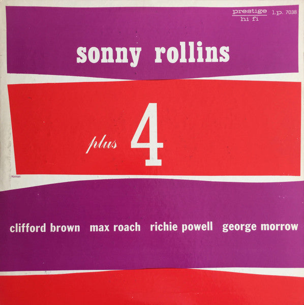 Sonny Rollins ~ Plus 4 (Vinyl) - Djungel & Jazz