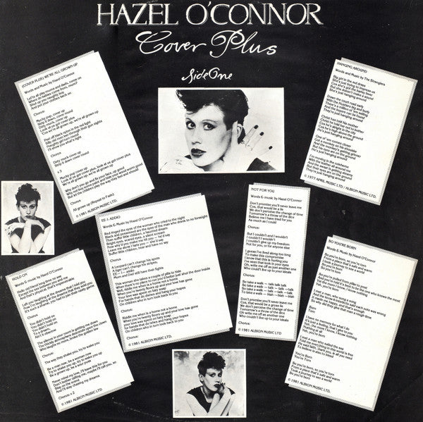 Hazel O'Connor ~ Cover Plus (Vinyl) - Djungel & Jazz