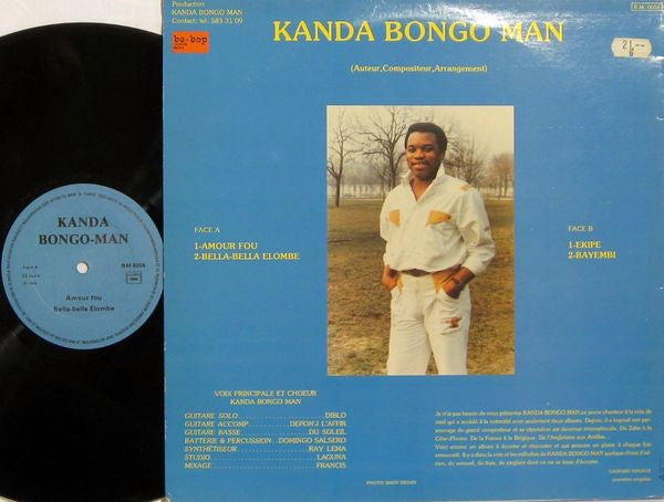 Kanda Bongo Man : Amour Fou - Ekipé (LP, Album)