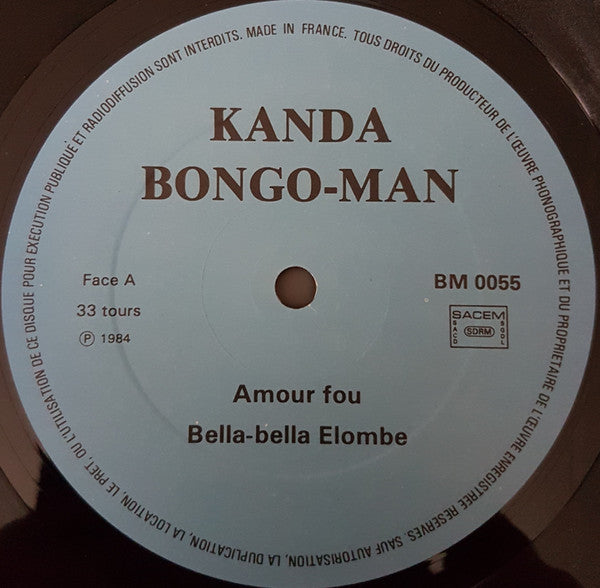 Kanda Bongo Man : Amour Fou - Ekipé (LP, Album)