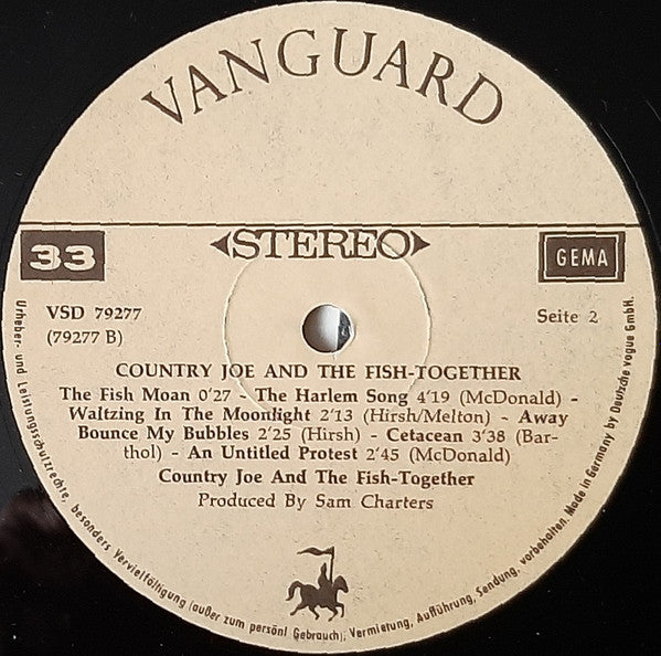 Country Joe And The Fish ~ Together (Vinyl) - Djungel & Jazz