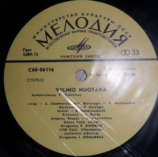 V. Ganelinas ~ Velnio Nuotaka (Vinyl) - Djungel & Jazz