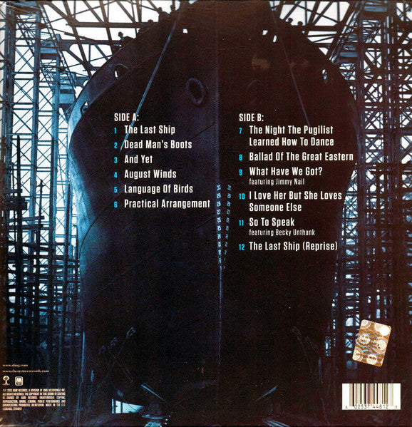 Sting : The Last Ship (LP, Album, 180)