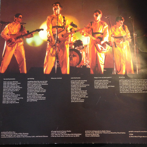 Devo : Q: Are We Not Men? A: We Are Devo! (LP, Album)