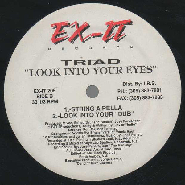 Triad  ~ Look Into Your Eyes (Vinyl) - Djungel & Jazz