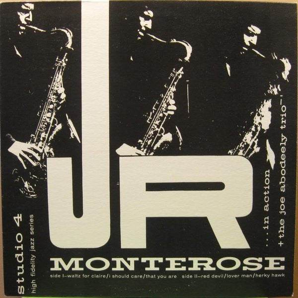 J.R. Monterose + The Joe Abodeely Trio ~ In Action (Vinyl) - Djungel & Jazz