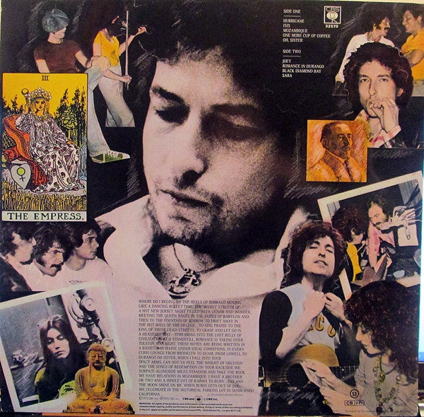 Bob Dylan ~ Desire (Vinyl) - Djungel & Jazz