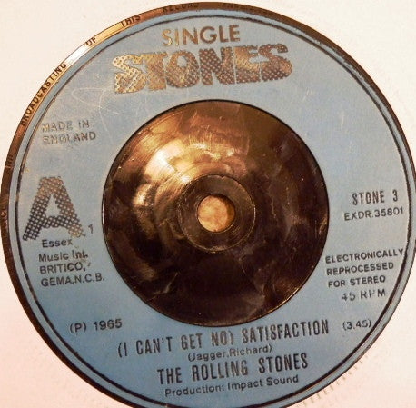 The Rolling Stones ~ (I Can't Get No) Satisfaction / Little By Little (Vinyl) - Djungel & Jazz