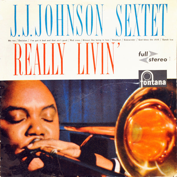 The J.J. Johnson Sextet ~ Really Livin' (Vinyl) - Djungel & Jazz