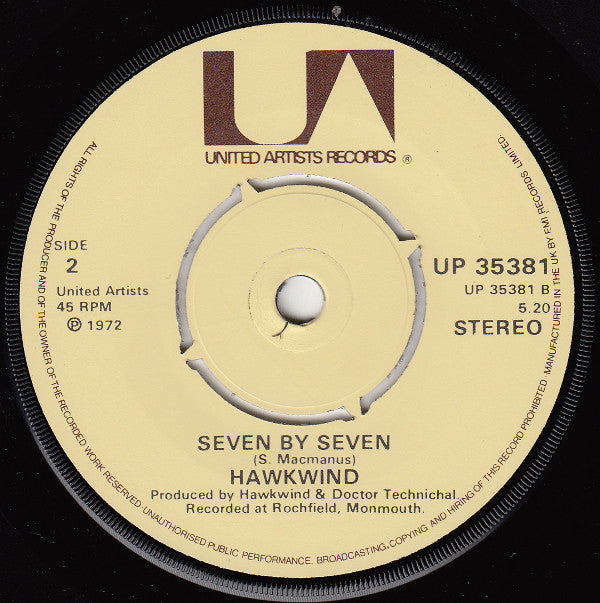 Hawkwind ~ Silver Machine (Vinyl) - Djungel & Jazz