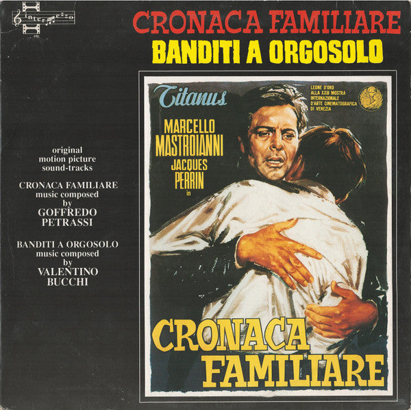 Goffredo Petrassi / Valentino Bucchi ~ Cronaca Familiare / Banditi A Orgosolo (Vinyl) - Djungel & Jazz