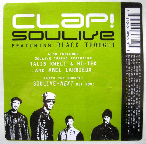 Soulive ~ Clap! (Vinyl) - Djungel & Jazz