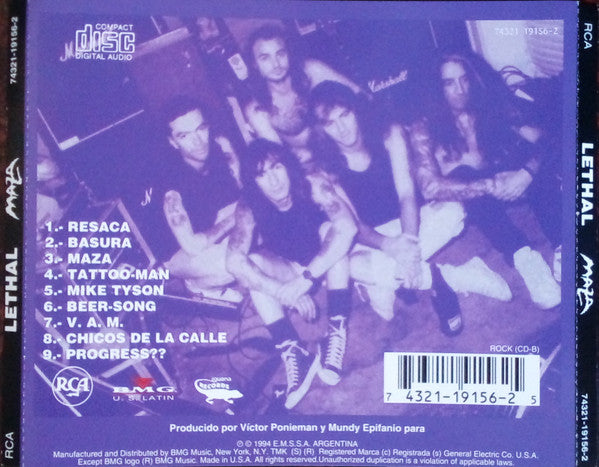 Lethal  ~ Maza (Vinyl) - Djungel & Jazz