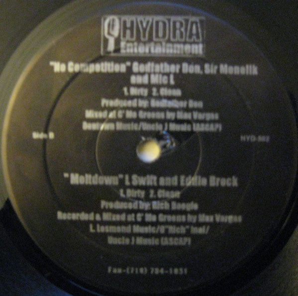 Various : Hip Hop Underground's Finest (2x12", EP)
