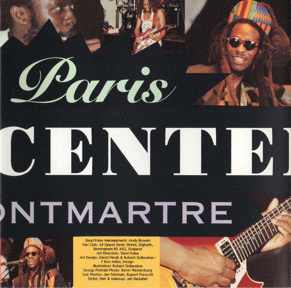 Steel Pulse ~ Rastafari Centennial - Live In Paris - Elysee Montmartre (Vinyl) - Djungel & Jazz