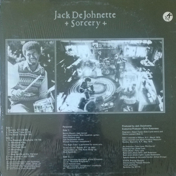 Jack DeJohnette ~ Sorcery (Vinyl) - Djungel & Jazz