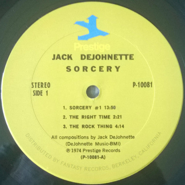 Jack DeJohnette ~ Sorcery (Vinyl) - Djungel & Jazz