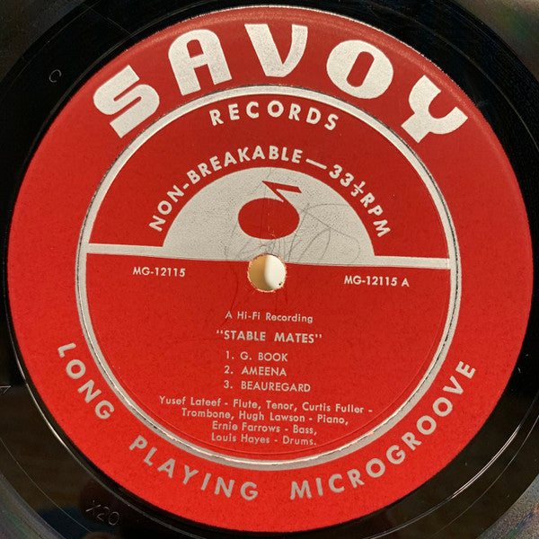 Yusef Lateef / A.K. Salim ~ Stable Mates (Vinyl) - Djungel & Jazz