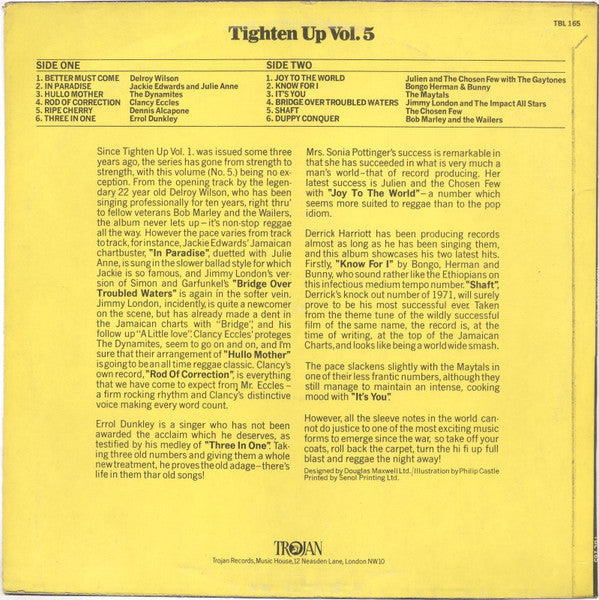 Various : Tighten Up Vol. 5 (LP, Comp, RP)
