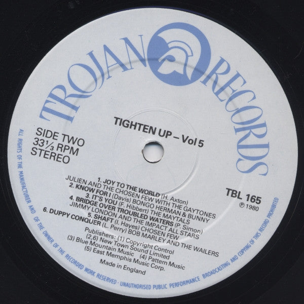 Various : Tighten Up Vol. 5 (LP, Comp, RP)