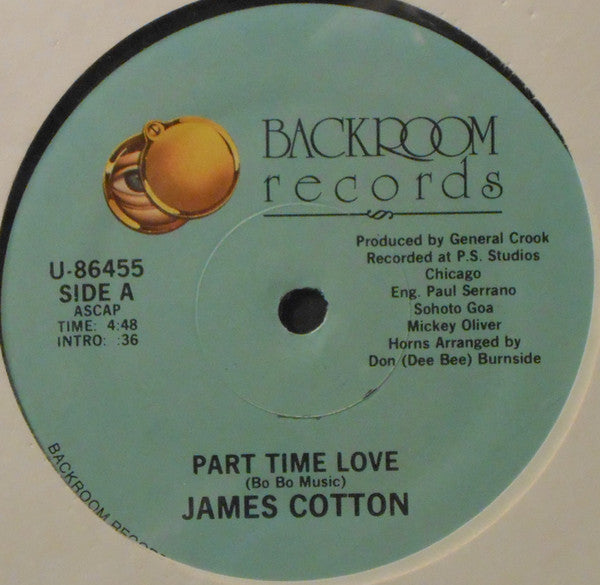 James Cotton : Part Time Love (12")
