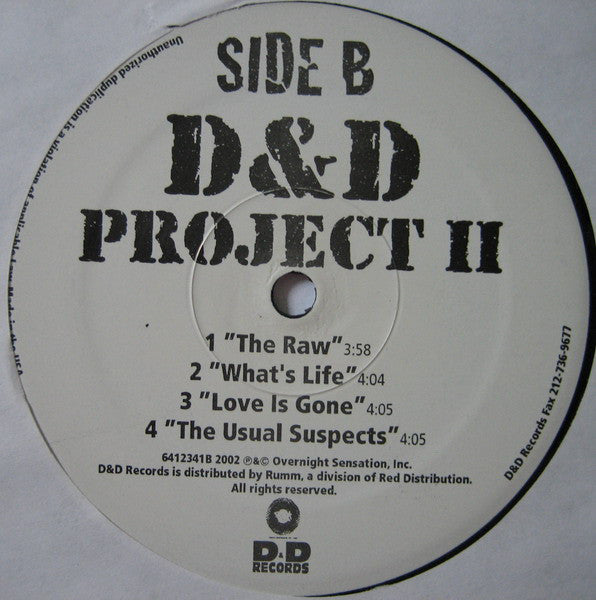 Various ~ D&D Project II (Vinyl) - Djungel & Jazz