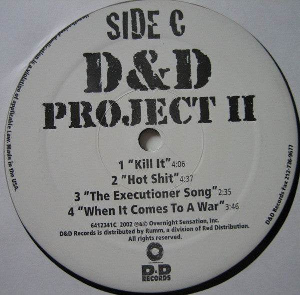 Various ~ D&D Project II (Vinyl) - Djungel & Jazz