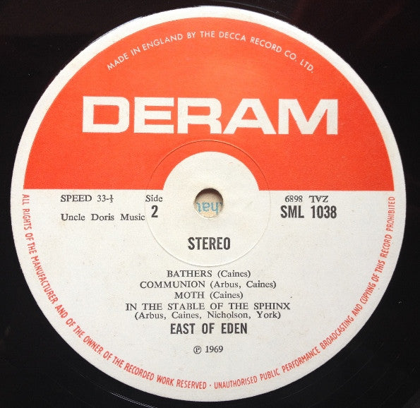 East Of Eden  ~ Mercator Projected (Vinyl) - Djungel & Jazz