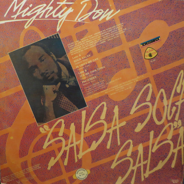 Mighty Dow ~ Salsa Soca Salsa (Vinyl) - Djungel & Jazz