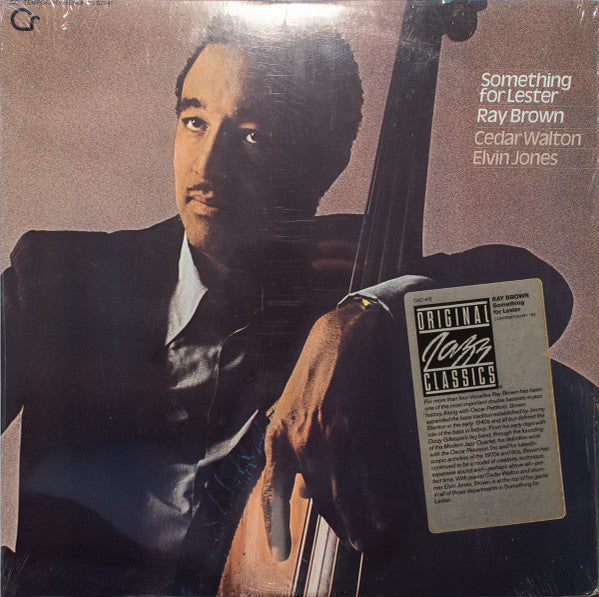 Ray Brown ~ Something For Lester (Vinyl) - Djungel & Jazz