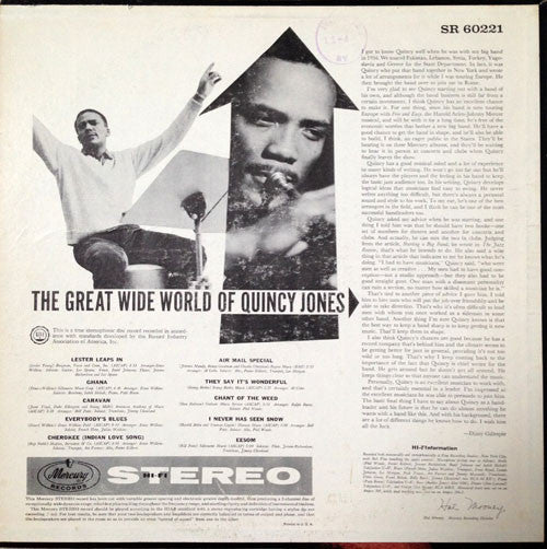 Quincy Jones ~ The Great Wide World Of Quincy Jones (Vinyl) - Djungel & Jazz