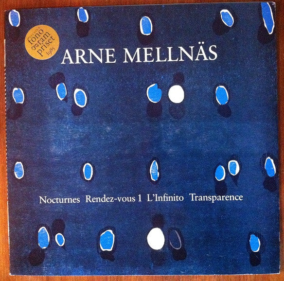 Arne Mellnäs ~ Nocturnes / Rendez-vous 1 / L'Infinito / Transparence (Vinyl) - Djungel & Jazz