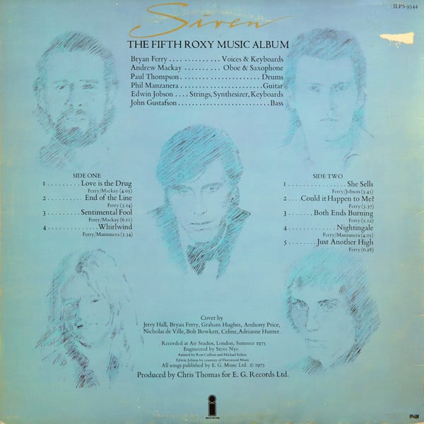 Roxy Music : Siren (LP, Album)