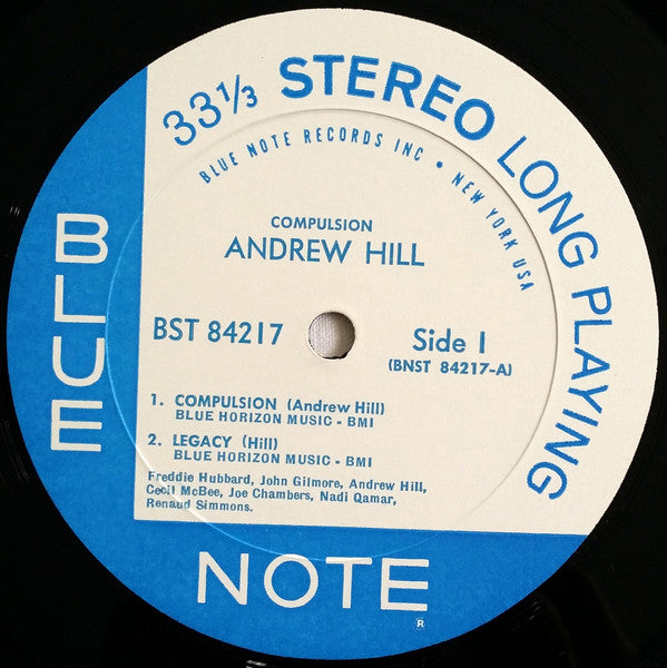 Andrew Hill ~ Compulsion (Vinyl) - Djungel & Jazz